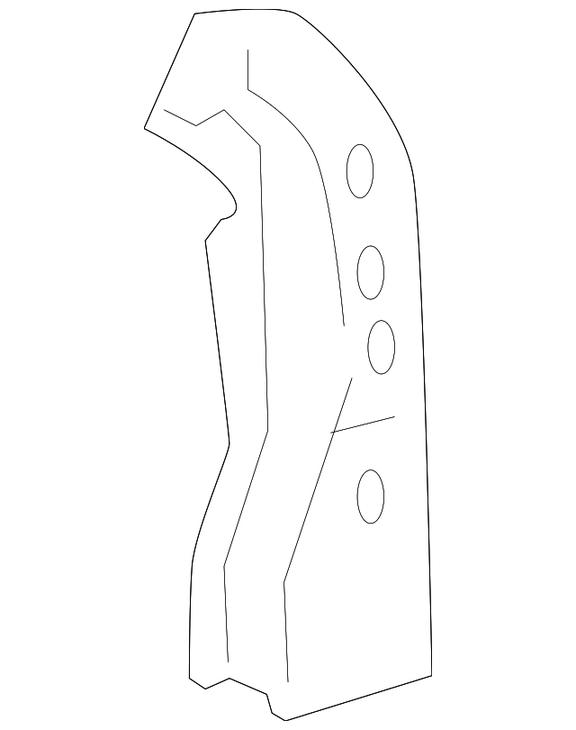 51466-21010 UPPER BRACE, LEFT