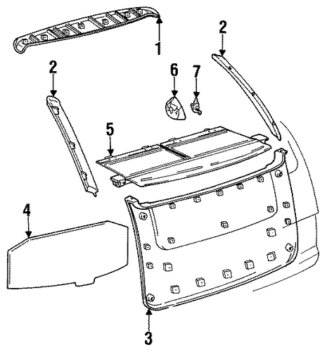 Previa INTERIOR TRIM
