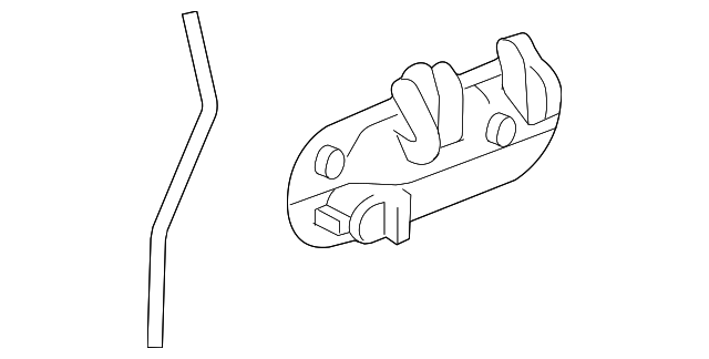 8152913040 HANDLE, OUTSIDE, RIGHT