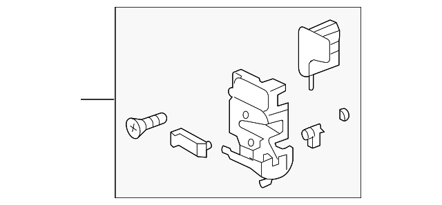 8151105080 LOCK, RIGHT