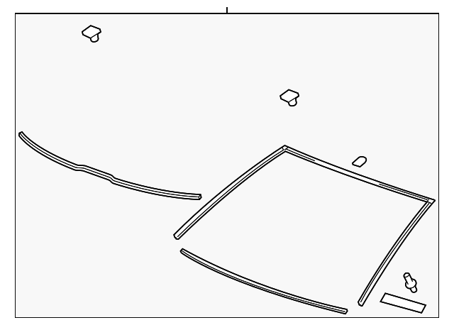 22969217 Деталь WINDSHIELD