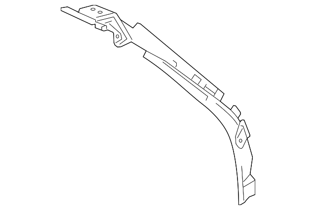 25800941 Деталь REAR PILLAR, LEFT
