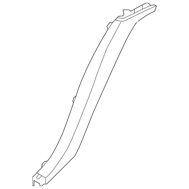 85895-3T000WK Деталь LOWER QTR TRIM, RIGHT