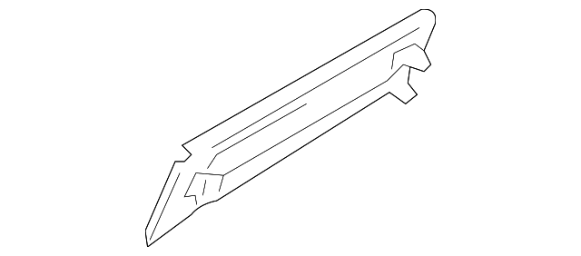80654-7Y000 Деталь HANDLE, OUTSIDE GASKET, LEFT
