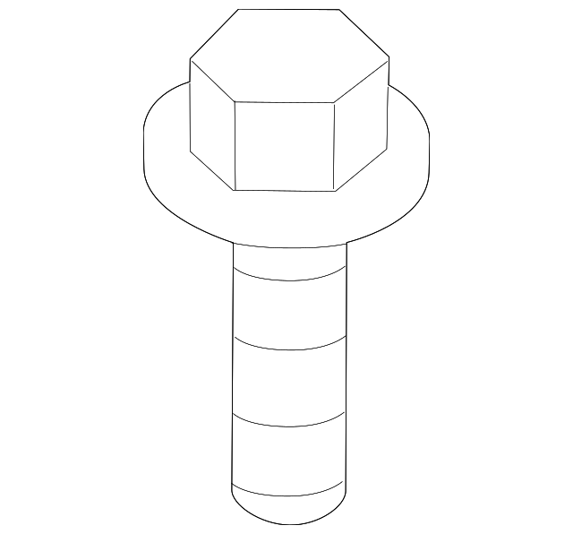 081B7-2252A Деталь CROSSMEMBER BOLT