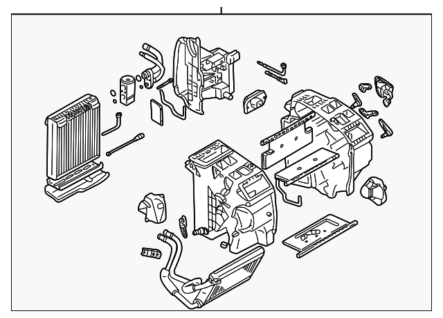 7410059JJ2 Деталь AC & HEATER ASSY
