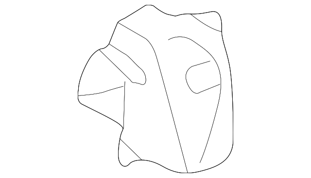 7411759J10 Деталь AIR DUCT, LEFT
