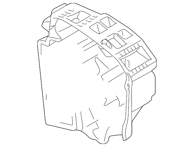 7411154G11 Деталь HEATER CASE, RIGHT