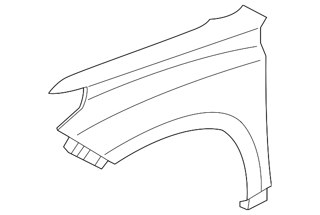 53811-60C80 Деталь FENDER, RIGHT