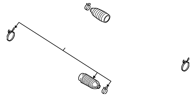 D8203-3KA0A BOOT KIT, RIGHT