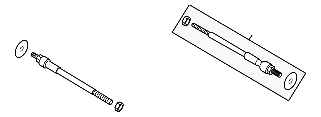 D8521-3TA0A INNER TIE ROD, LEFT