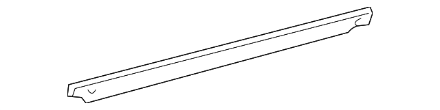75710-60080 BELT MOLDING, RIGHT