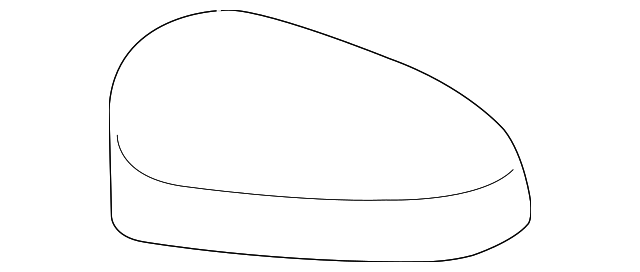 87915-52120-B0 Деталь MIRROR COVER, RIGHT