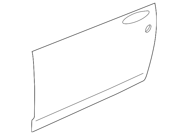 12455079 Деталь OUTER PANEL, RIGHT