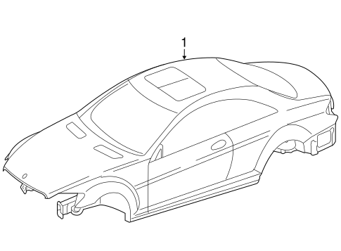 CL600 BODY SHELL