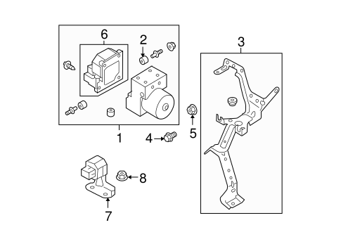 Outback ABS COMPONENTS