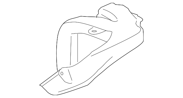 15784790 Деталь FLOOR DUCT, RIGHT