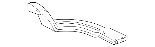 15804916 Деталь REAR DUCT, RIGHT