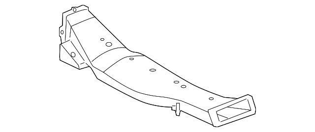 15793457 Деталь REAR DUCT