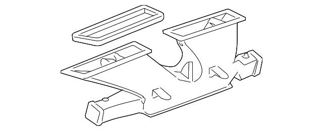 15784793 Деталь DEFROSTER NOZZLE
