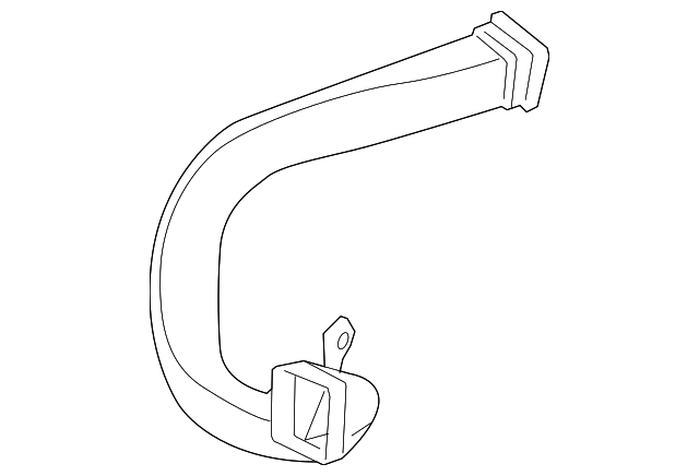 25764665 Деталь DEFROSTER DUCT, LEFT