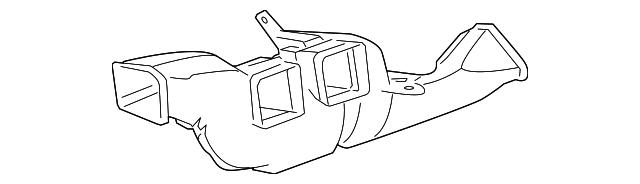 15784791 Деталь CENTER DUCT