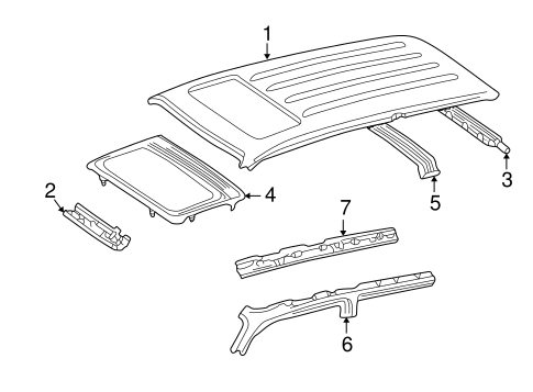 Land Cruiser ROOF & COMPONENTS