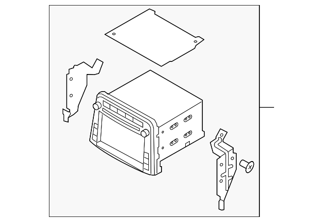 96560-2M100-S4 Деталь DISPLAY SYSTEM