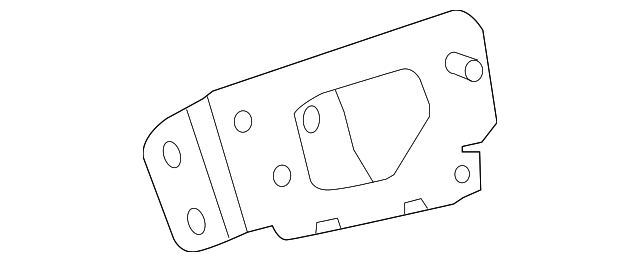 17-22-7-585-326 Деталь THERMOSTAT MOUNT BRACKET