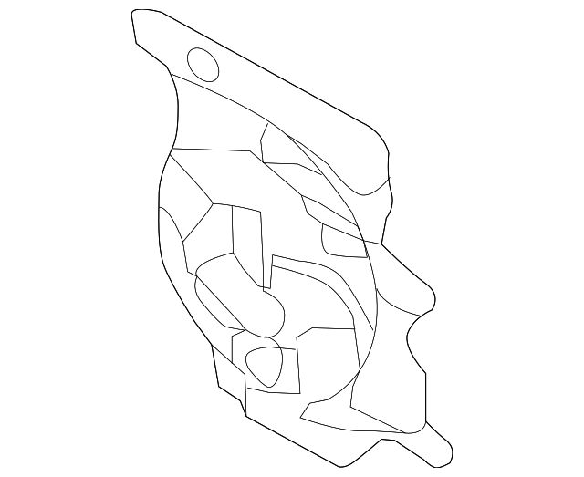 5C0-863-354 Деталь SOUND ABSORBER, LEFT
