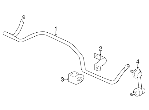 Outlander STABILIZER BAR & COMPONENTS 2
