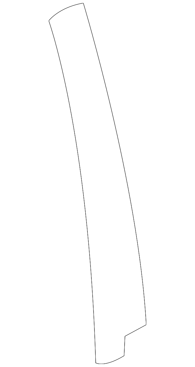 7729078J01 Деталь APPLIQUE, LEFT