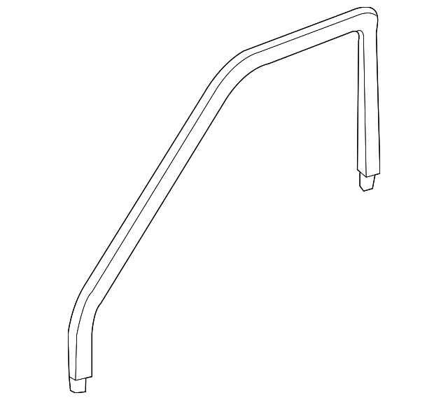 8367178J02 Деталь UPPER MOLDING, LEFT