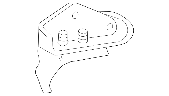 1F60-39-030 Деталь MOTOR MOUNT BRACKET, LEFT