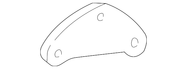 ZZP239020 Деталь MOTOR MOUNT BRACKET, RIGHT