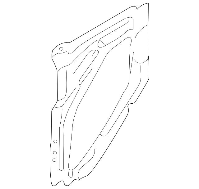 76634AM800 Деталь LOWER PANEL, RIGHT