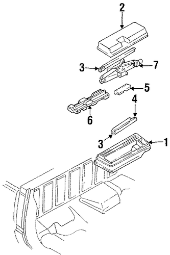 C2500 INTERIOR TRIM - CAB 3