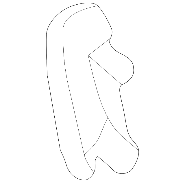 90950-01267-B1 Деталь COWL TRIM HOLE COVER, LEFT