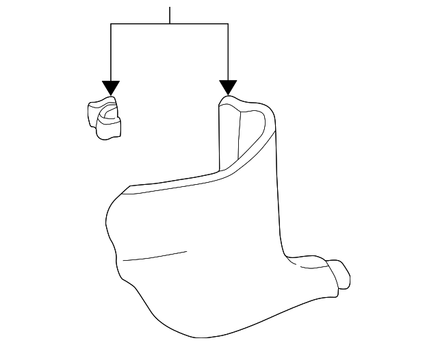 62112-42011-B1 Деталь COWL TRIM, LEFT
