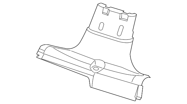 5NP11DX9AC Деталь CENTER PLR TRIM, LEFT