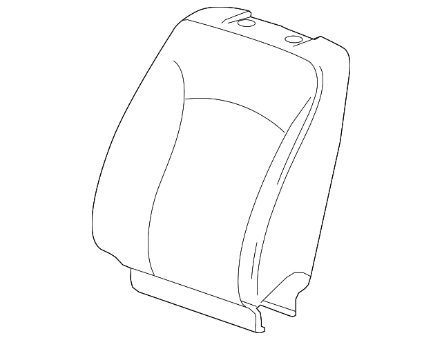 90905627 Деталь SEAT BACK COVER
