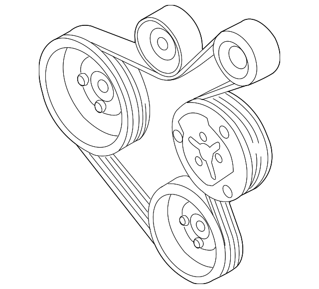 06A-145-933-D Деталь SERPENTINE BELT