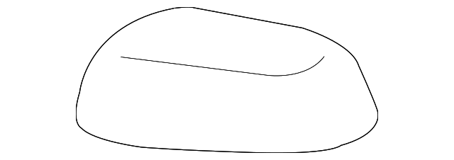 7632A014BA Деталь MIRROR COVER, RIGHT