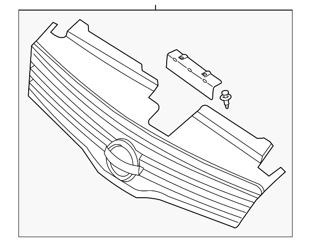 62070-ZN50A Деталь GRILLE