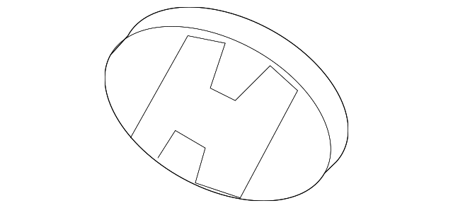 86300-25500 Деталь EMBLEM
