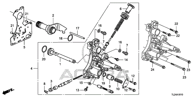 TSX SEDAN AT REGULATOR BODY (V6)