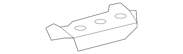 205-636-46-00 Деталь ROOF RAIL REAR BRACKET, LEFT