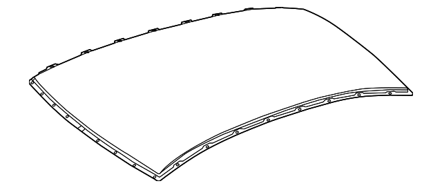 205-650-00-09 Деталь ROOF PANEL
