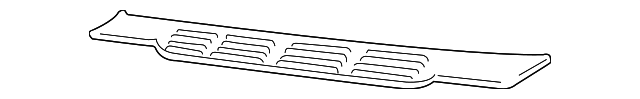 4883074 Деталь COWL VENT PANEL