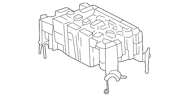 82741-04020 Деталь FUSE & RELAY BOX